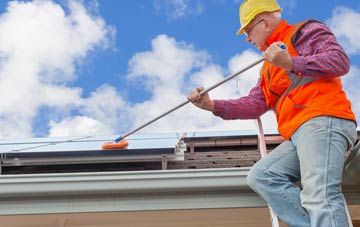 Brightwell soft wash roof cleaning